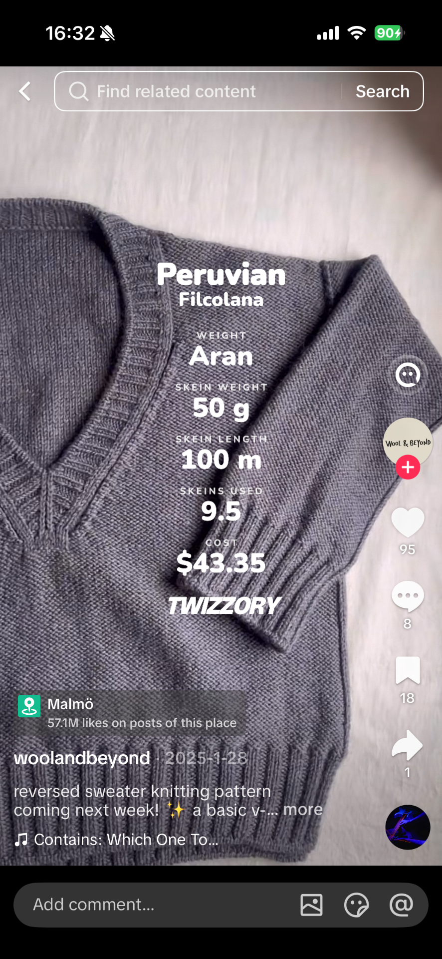 Exported stats shared to Instagram